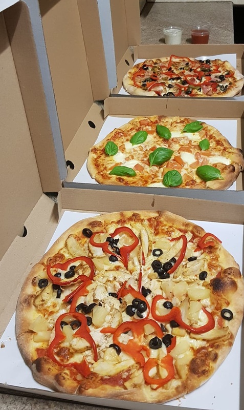 3 pizze'